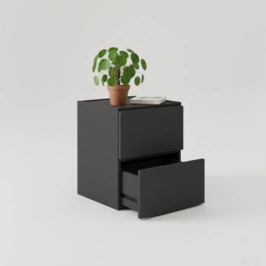 Nachtkastje Isa Antraciet