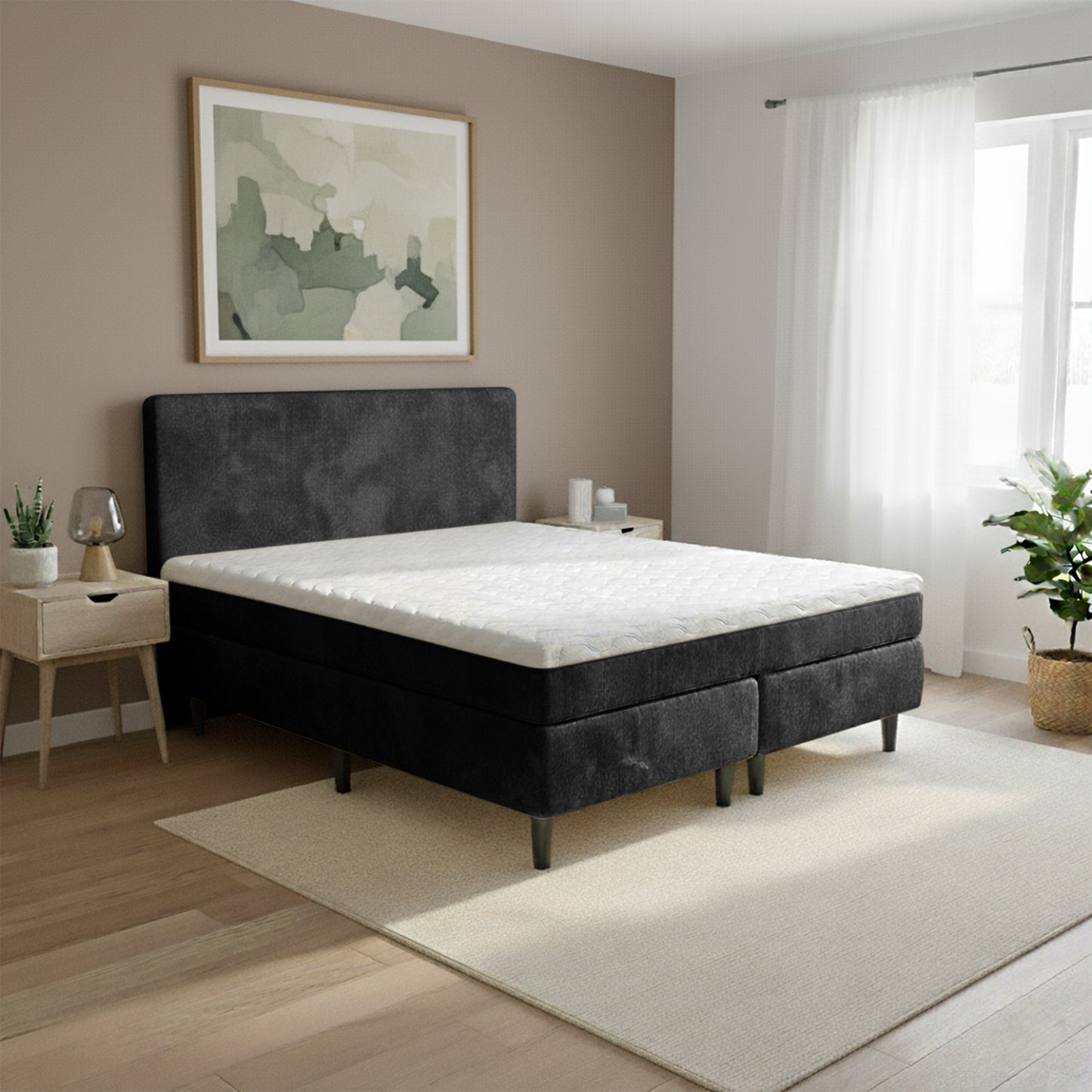 Boxspring-Set Pieter – Samt