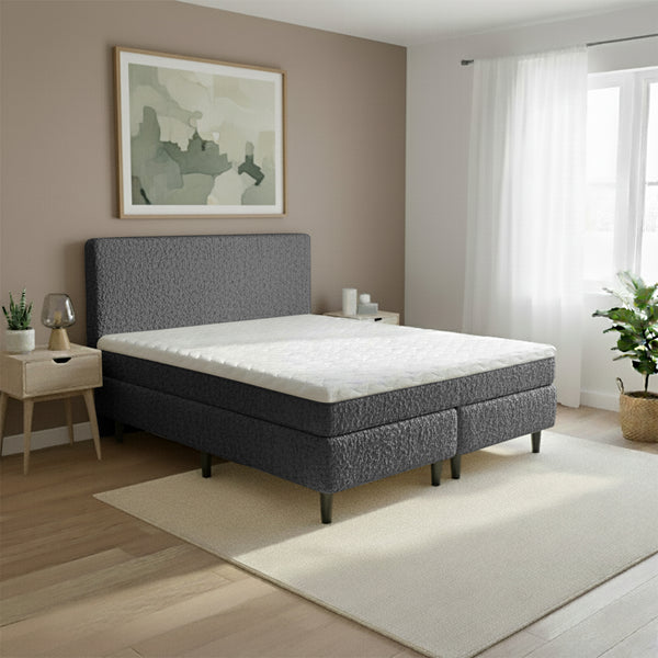 Boxspring-Set Pieter - Bouclé