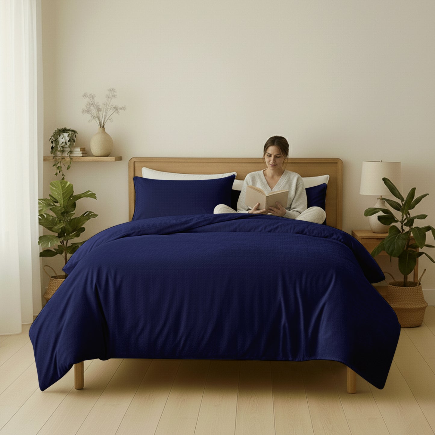Quilt Cover Set - Velvet Coral