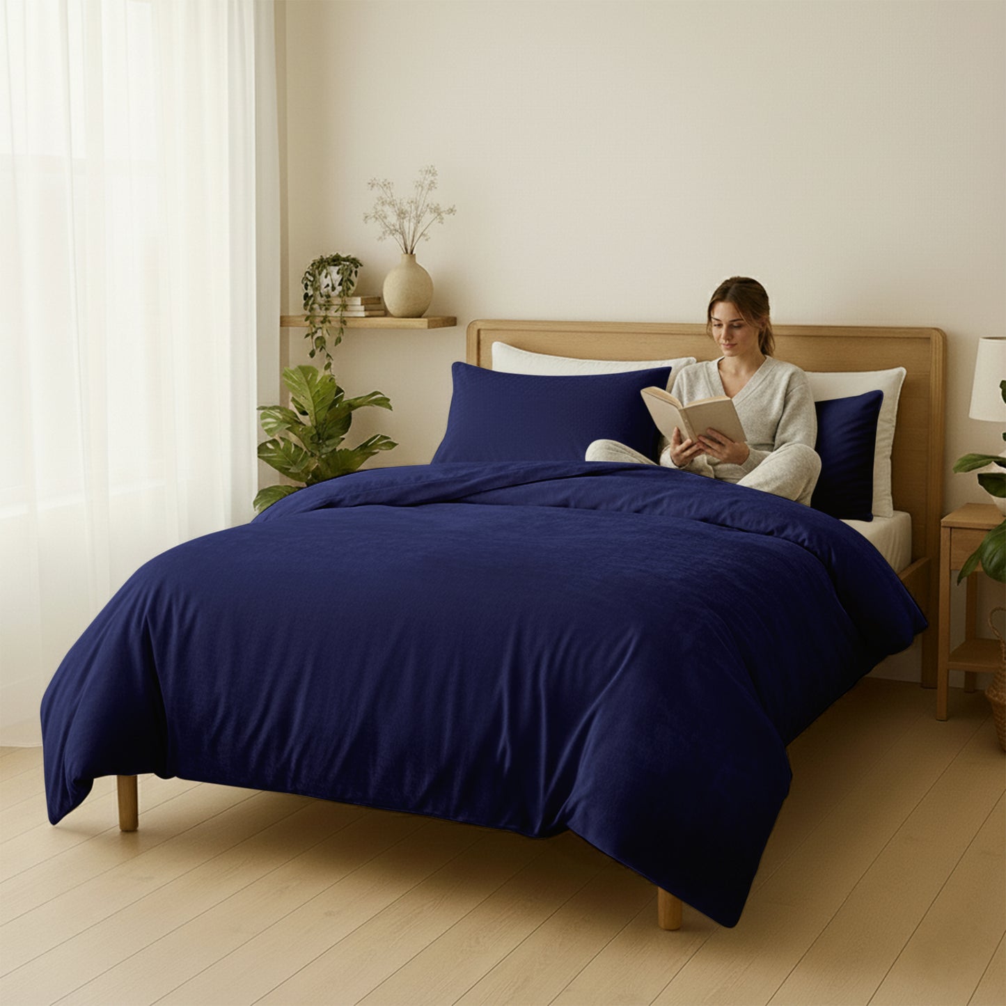 Quilt Cover Set - Velvet Coral