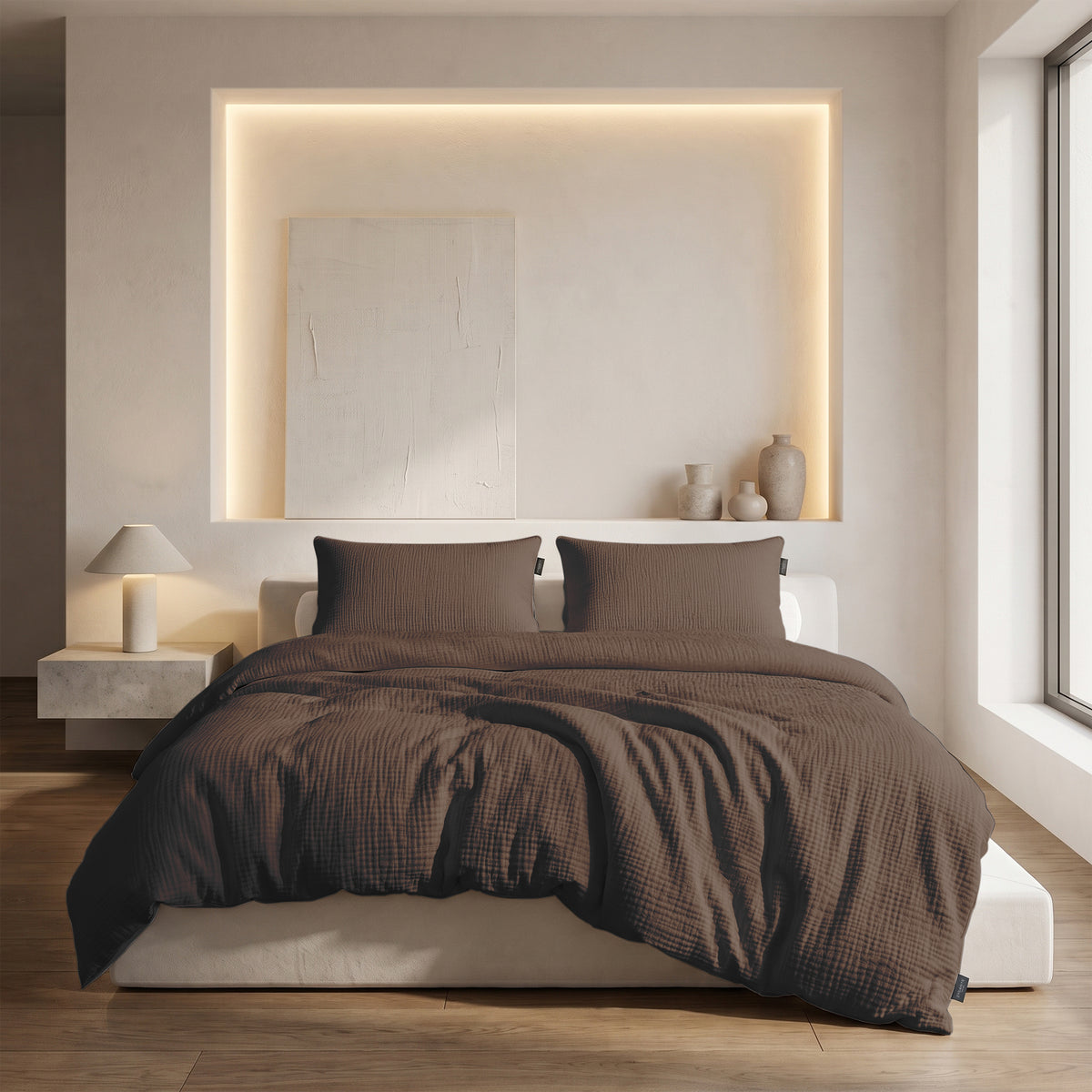 Dekbedovertrekset Mousseline Micro