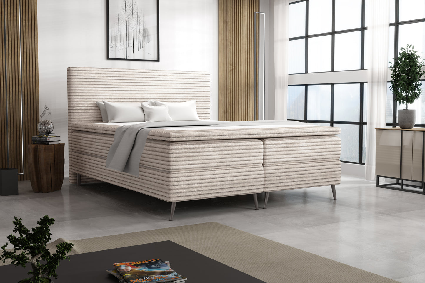 Boxspring Teddy Ripp