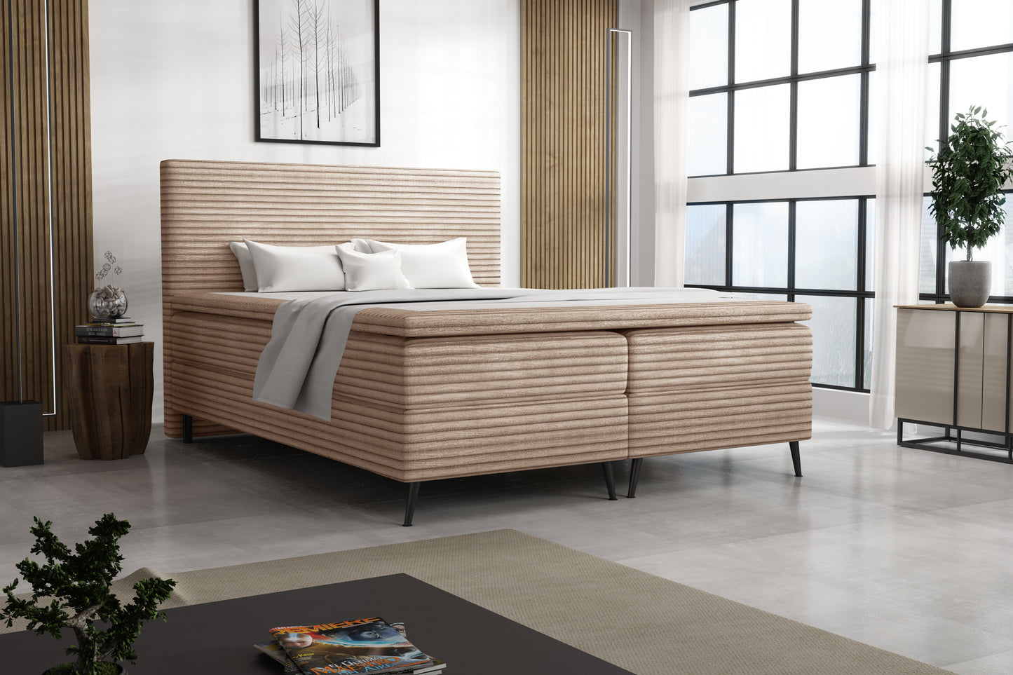 Boxspring Teddy Ripp