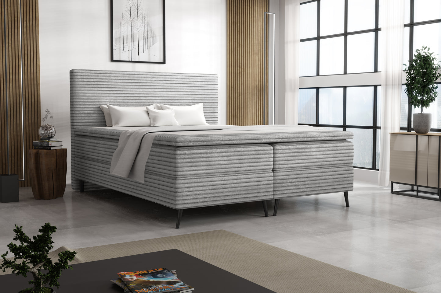 Boxspring Teddy Ripp