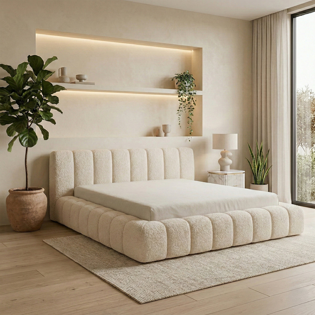 Bed Amour Iconic - Teddy Bouclé in crème