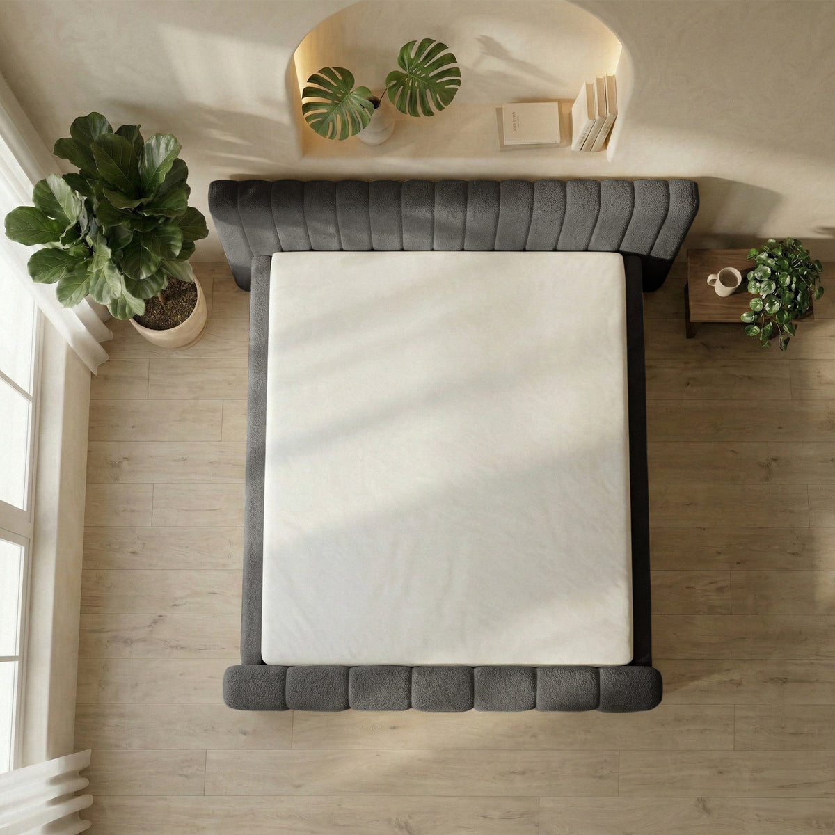 Bed Amour Rituals - Teddy Bouclé in antraciet
