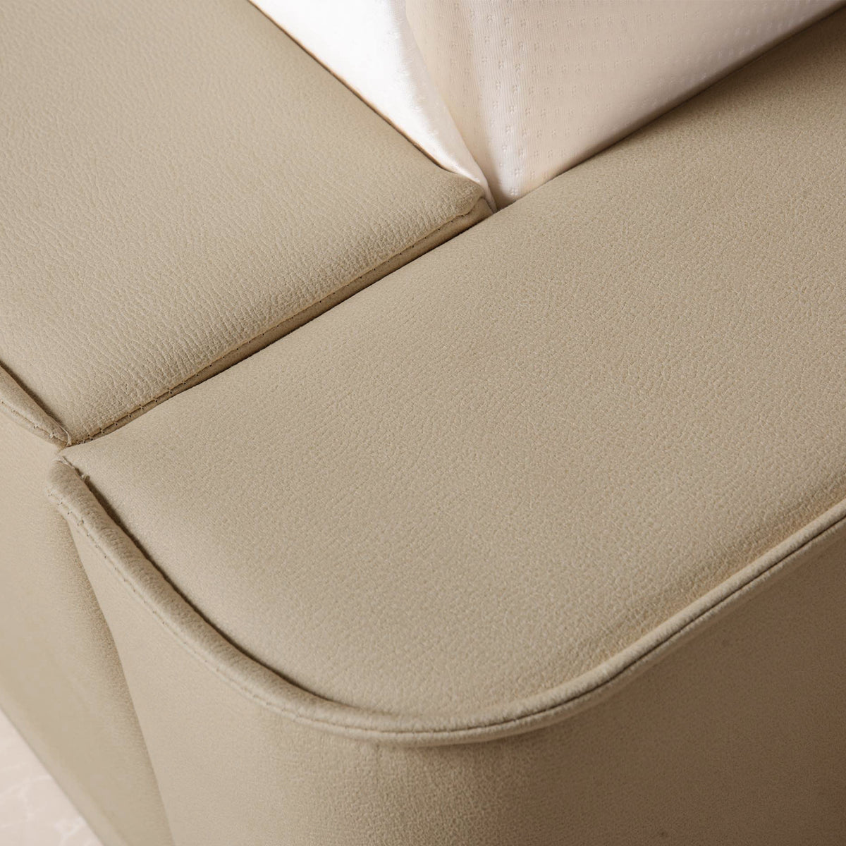 Opbergbed Amour Tranquility - Velvet in crème